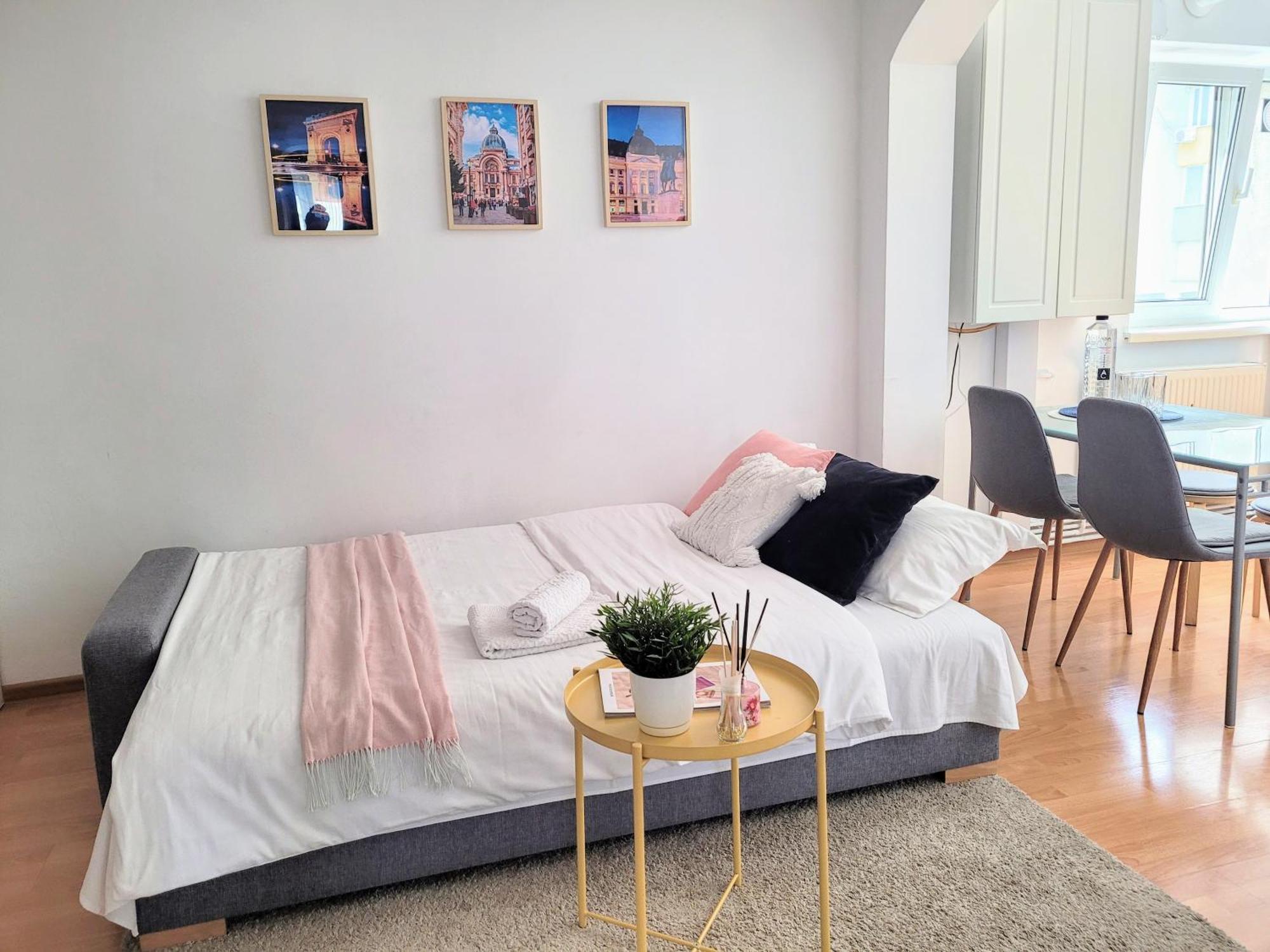 Cozy City Retreat, Obor Market & Metro 부쿠레슈티 외부 사진